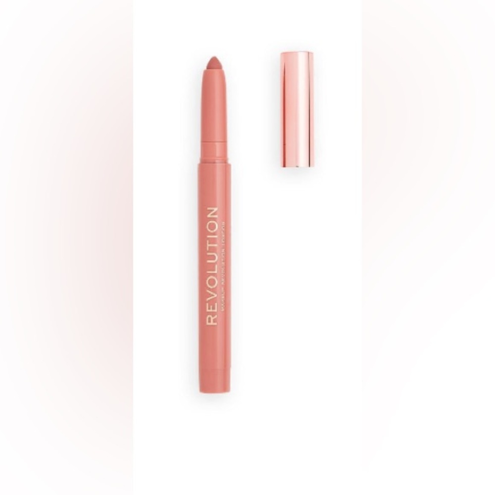 Revolution Velvet Kiss Lip Crayon “Icon” Creamy Non-Drying Formula